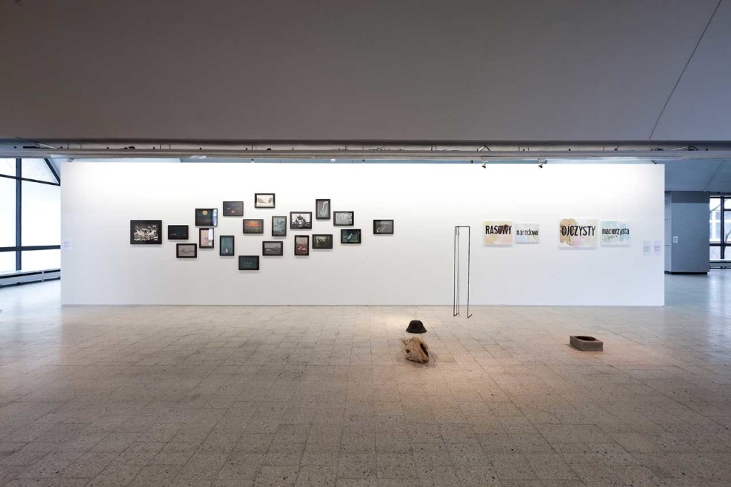 "As You Can See: Polish Art Today", 2014, view of the exposition at Museum of Modern Art, Warsaw. Photo: Bartosz Stawiarski.