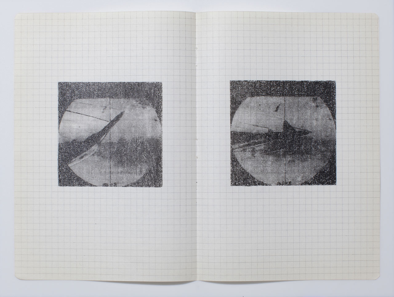 Hajra Waheed, KH-21, Notes 5/32, 2014, Xylene Transfer & Graphite on Paper. Image courtesy the artist.