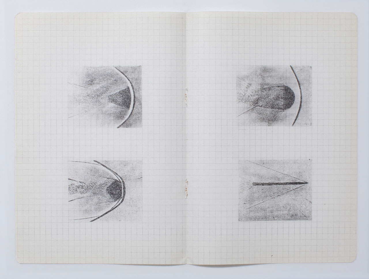 Hajra Waheed, KH-21, Notes 6/32, 2014, Xylene Transfer & Graphite on Paper. Image courtesy the artist.