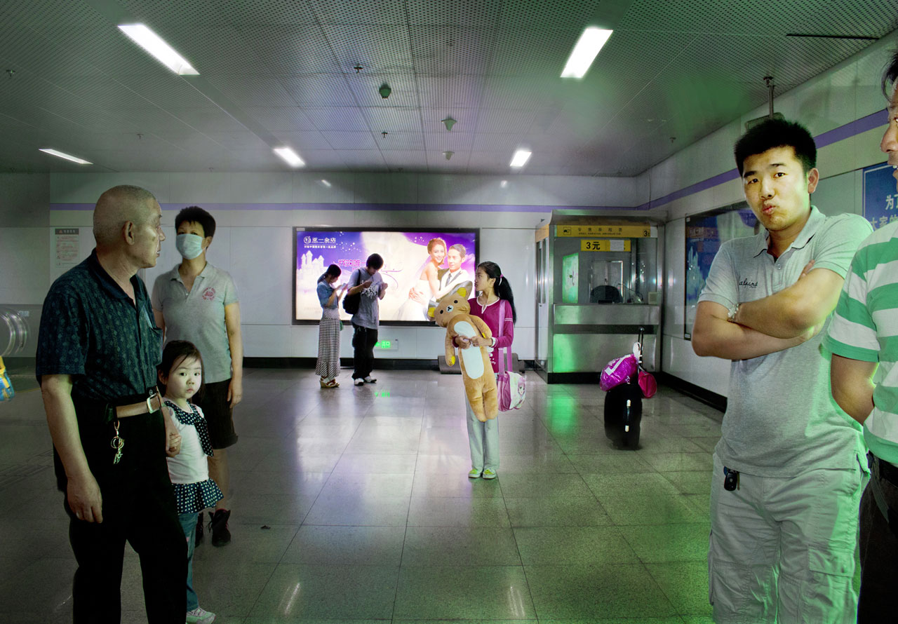 Marta Corada, 'Post Memories Yu Garden Underground Station Shanghai', 2012. Courtesy the artist.