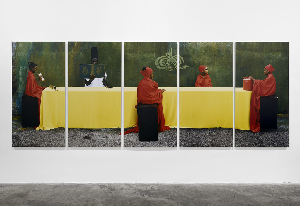 Maïmouna Guerresi, 'Students and Teacher', 2012. Image courtesy Matèria Gallery.