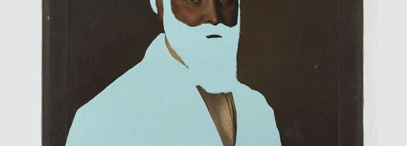 Iris blue flooding: interview with artist Davide D’Elia on time and environmental painting