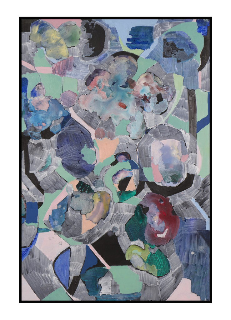 Untitled, 2015. Oil on board in artist's frame. 91.6 x 61.6 cm. Image courtesy of the artist and Galerie Rolando Anselmi, Berlin. From Artissima. Part of the Ernesto Esposito Collection