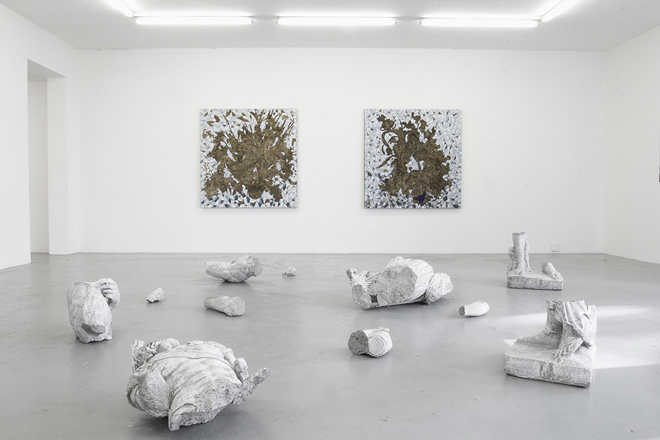 Cinga Samson, Ubugqoboka Magqoboka (2016) | Installation view, blank projects 3